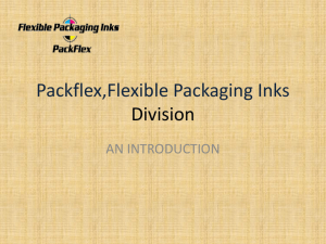 packflex,flexible packaging inks