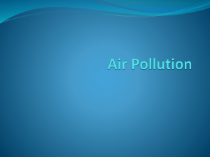 Air Pollution - Florida International University