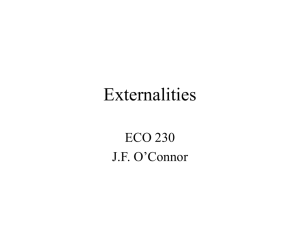 Externalities Ch10