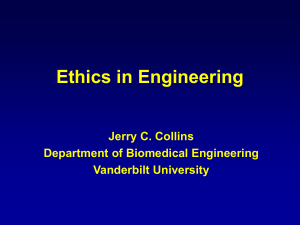 Ethics in Engineering - Vanderbilt University