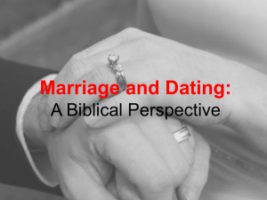 God's Design for Marriage - Renewal Presbyterian Church