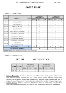 first year