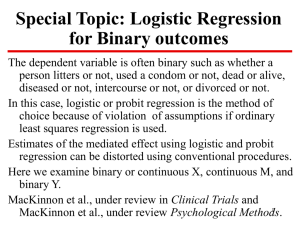 Comparison of Single Sample and Resampling Tests for Mediation