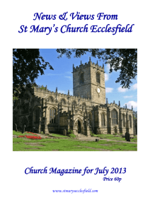July_2013 - St Mary's Parish Church