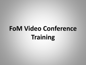 Video Conference Training