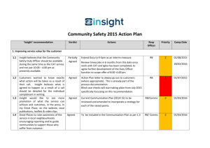 Community safety action plan 2015