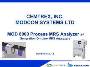 MOD-8000 Process NMR Analyzer