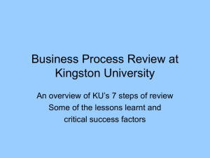 Business Process Review