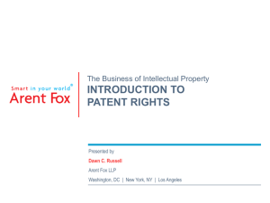 Intro to Patent Rights