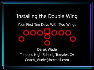 First 10 Days with Two Wings (Coach Derek