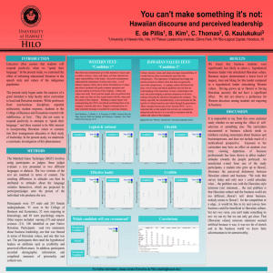 Candidate 1 - Social Psychology Network