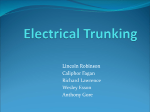 Electrical Trunking