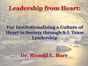Leadership from the Heart