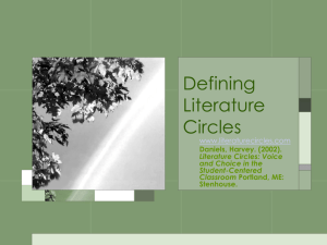 Defining Literature Circles