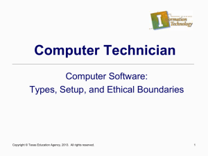 3 - Software Types