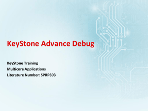 Keystone Advanced Debug