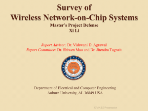 Survey of Wireless Network-on-chip System Master*s Presentation