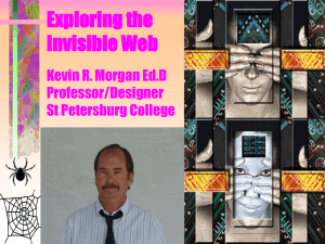 Invisible Web - Bucks County Community College