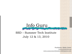 Info Guru - Information Guru
