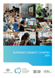 Australia's Disability Charities 2014