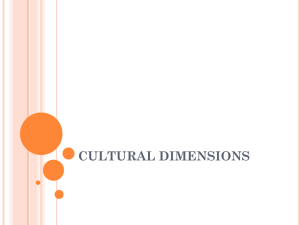 Trompenaars and Hampden-Turner's 7 Dimensions of Culture