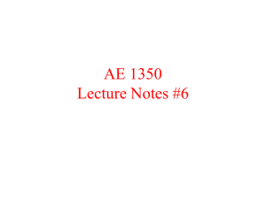 AE 2350 Lecture Notes #6