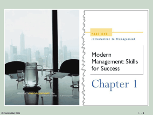 Modern Management, 10e (Certo)