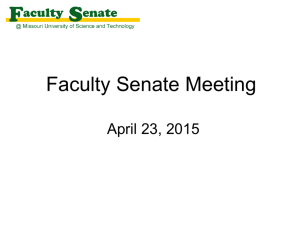 downloads - Faculty Senate - Missouri University of Science and