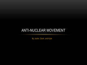 Anti-Nuclear Movement - Regional School District 17