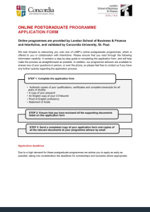 application form - Oil And Gas Business School