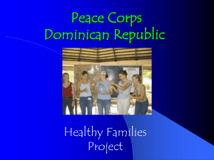 Peace Corps Peru - Friends of the Dominican Republic