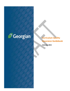 Curriculum Quality Assurance Guidebook
