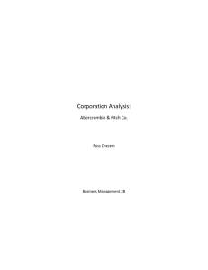 Corporation Analysis