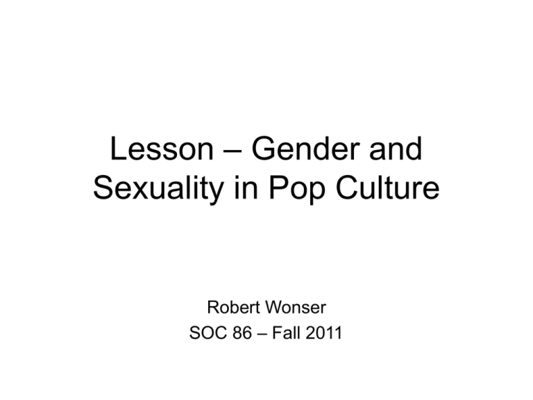 Chapter 2 Explaining Pop Culture