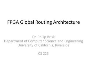 03-Global Routing Architecture - Computer Science and Engineering