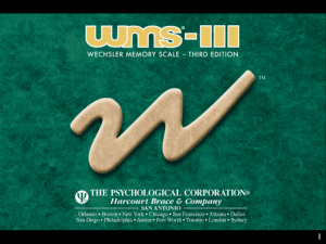 WMS-III