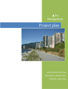 Project plan - ZEN Portfolios