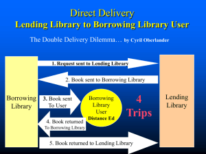 Direct Delivery - Northwest Interlibrary Loan and Resource Sharing