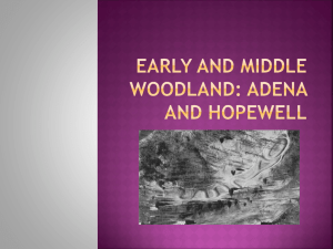 Early Woodland and the Adena Complex