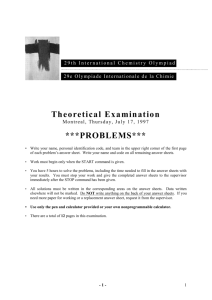 Theoretical Examination
