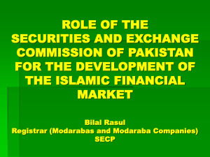 Bilal Rasul - AlHuda Centre of Islamic Banking & Economics