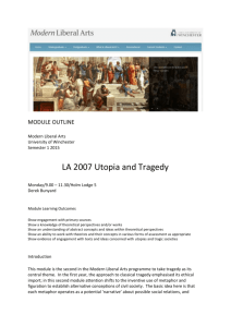 LA 2007 Utopia and Tragedy outline 15-16