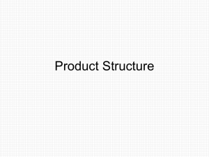 Product structure PowerPoint - Rose