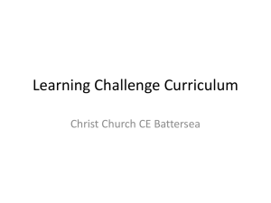 Learning Challenge Questions