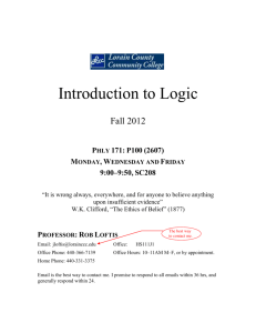 Introduction to Logic, F12 (08-25-12-11-52