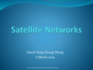 An Introduction to Satellite Networks