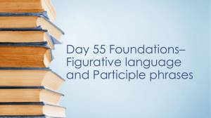 Day 55 Foundations–Figurative language