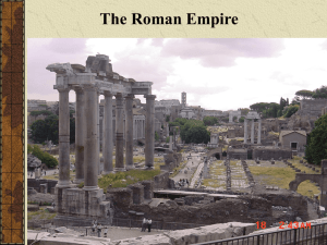 Roman Empire Power Pt Notes