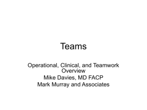 Teams - Chinook Primary Care Network