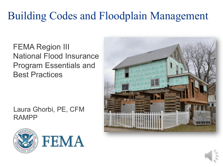 fema flood zone building codes